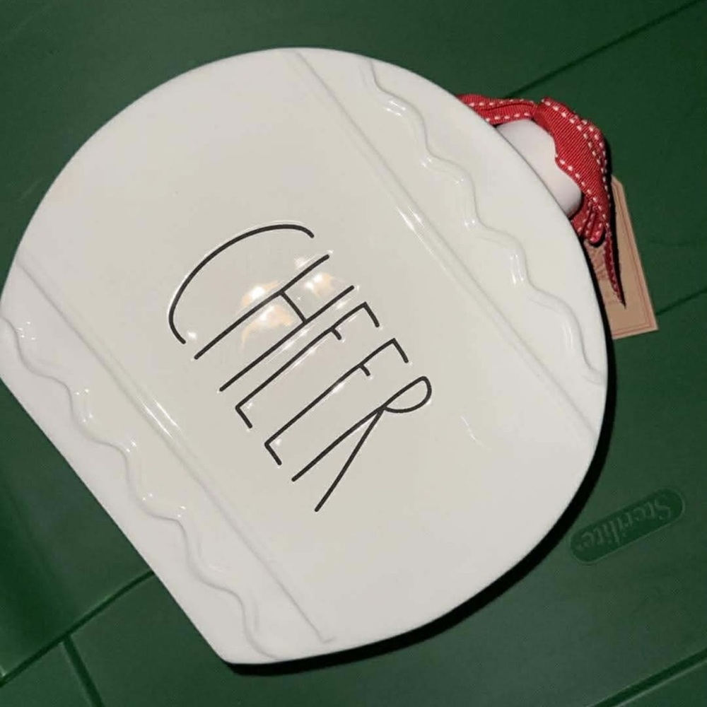 Rae Dunn CHEER Christmas ceramic